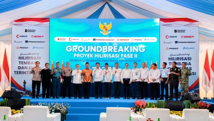 Pusat Industri Baru, Proyek Hilirisasi Emas dan Tembaga Dikembangkan di Gresik